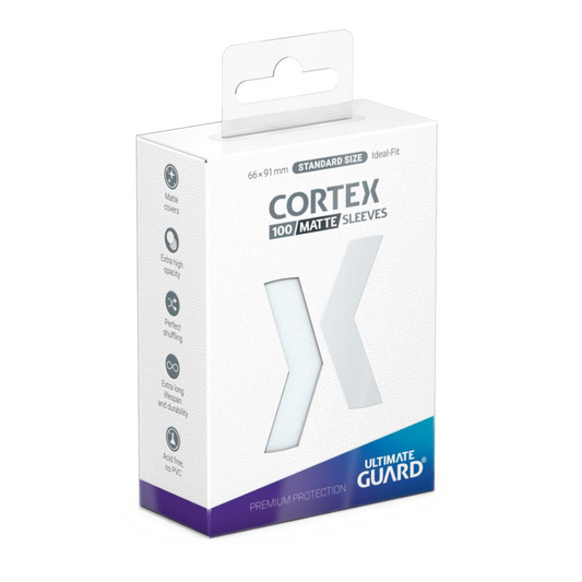 Ultimate Guard Cortex Sleeves Matte Standard Size (100) - Transparent