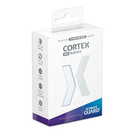 Ultimate Guard Cortex Sleeves Standard Size  (100) - Transparent